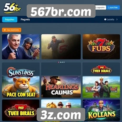 Principais jogos disponíveis em 567br